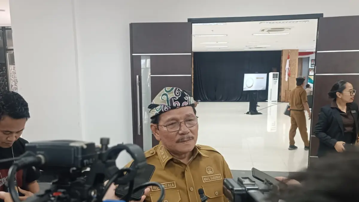 Wagub Kaltara, Ingkong Ala. FOTO: IWAN K/RADAR TARAKAN