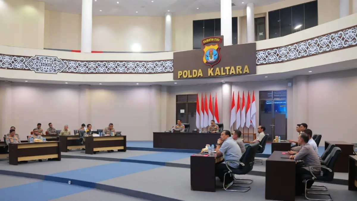 BUKA FGD : Wakapolda Kaltara Brigjen Pol Yusuf saat membuka FGD penelitian dan supervisi STIK Lemdiklat Polri, Kamis (3/9).