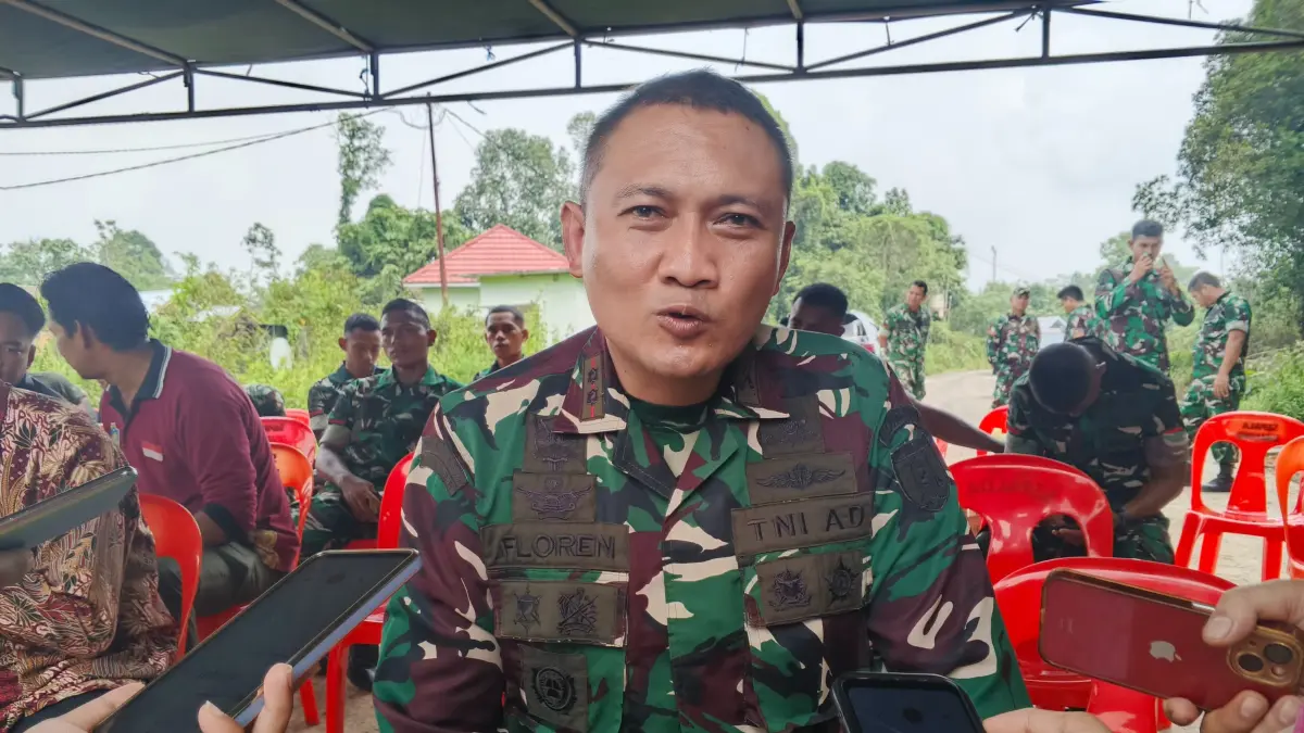 Dandim 0914/TNT Letkol Arm. R. Florensius Feedian Ricarda
