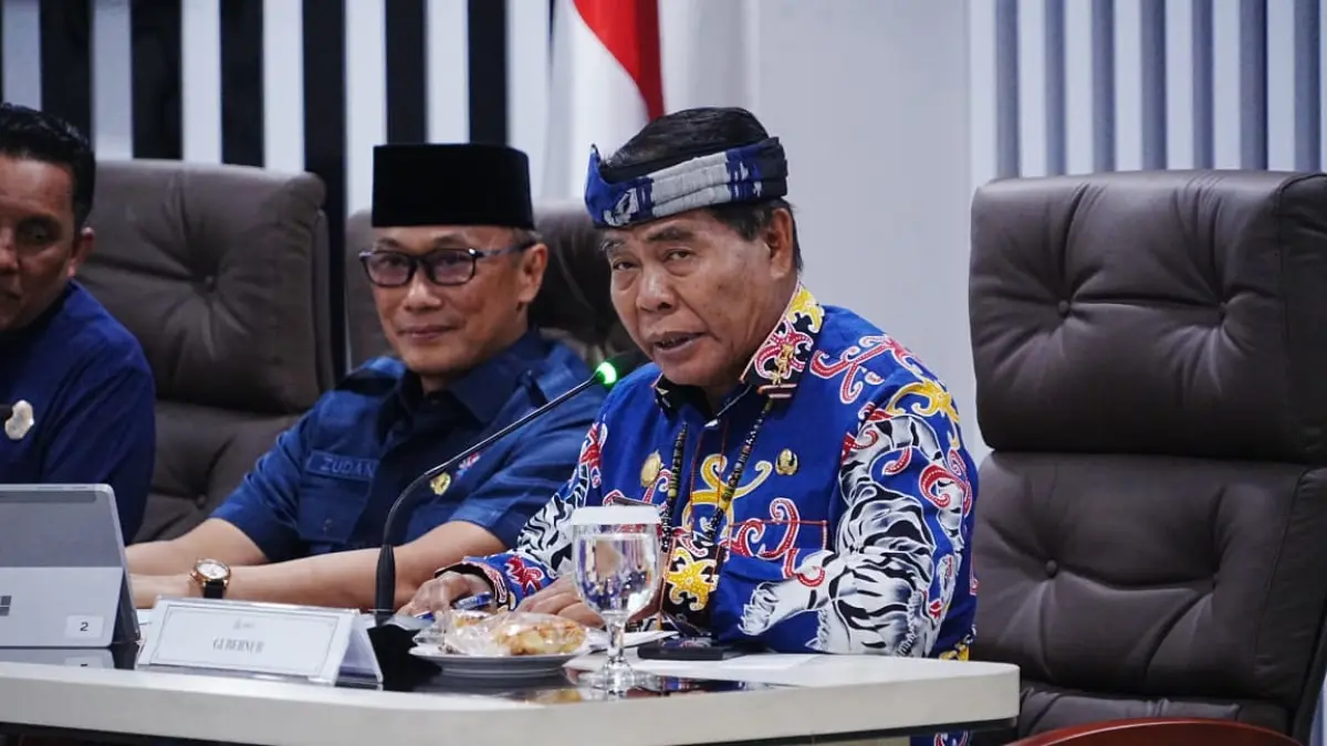 KEPEGAWAIAN: Gubernur Kaltara, Zainal A Paliwang saat menghadiri expose manajemen talenta di BKN. FOTO: DKISP KALTARA
