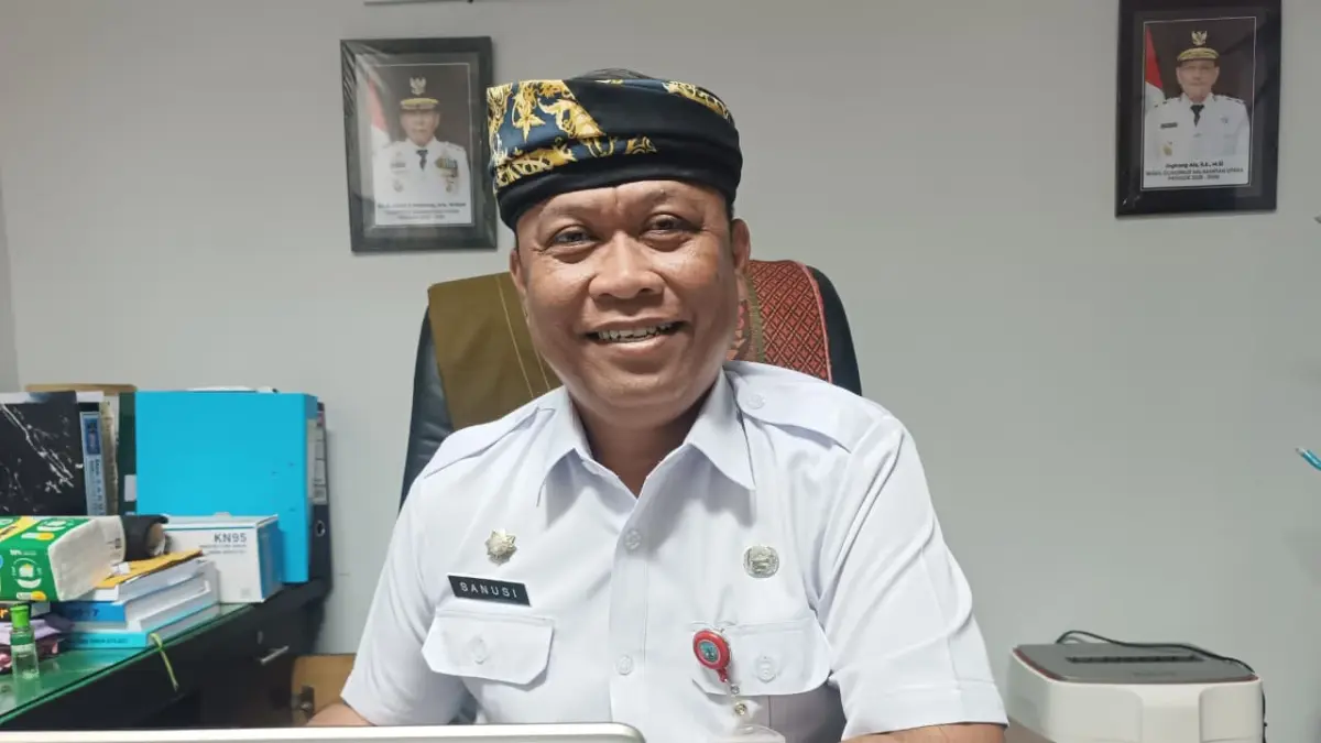 Kepala Disdukcapil Kaltara, Sanusi. FOTO: IWAN K/RADAR TARAKAN
