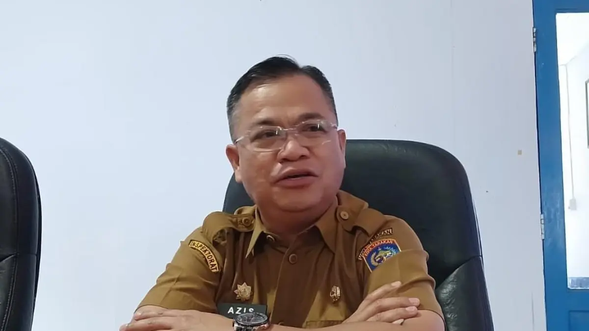 Sekda Tarakan, Abd Azis Hasan. AGUS DIAN ZAKARIA/RADAR TARAKAN