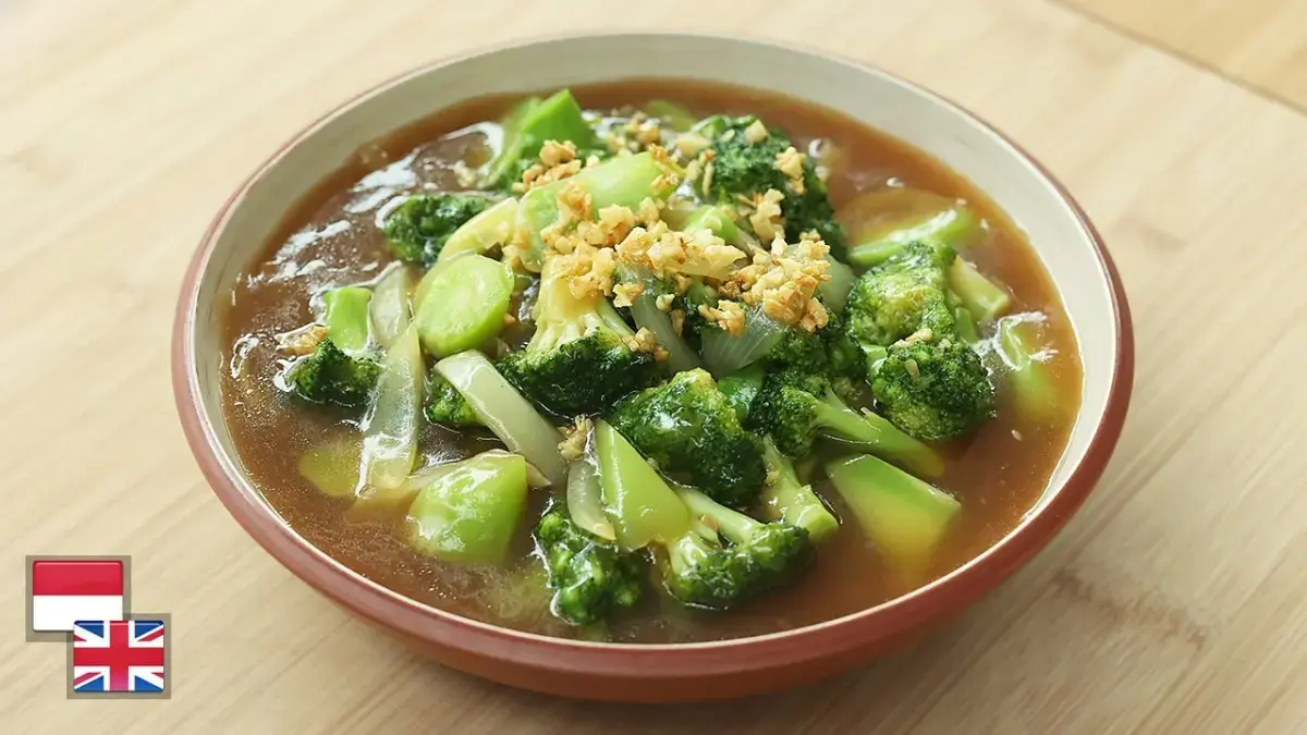 Resep Brokoli Saus Tiram (Youtube Devina Hermawan)