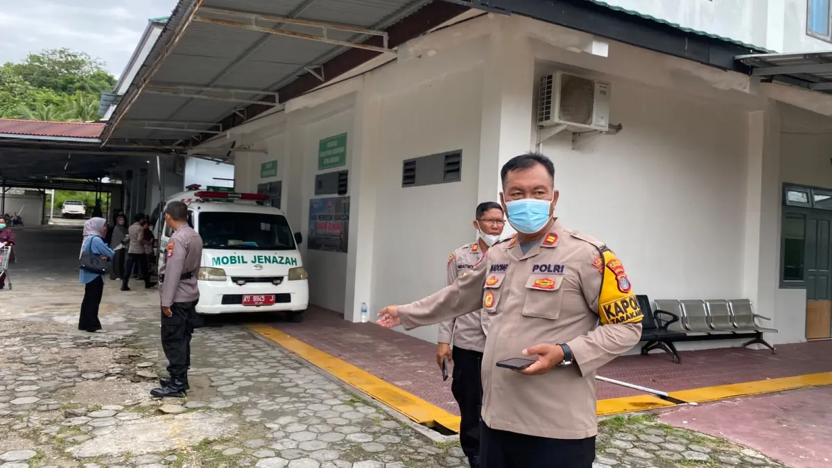 IDENTIFIKASI : Polisi masih mendalami kematian tahanan SRS yang ditemukan tidak sadarkan diri di dalam sel. AGUS DIAN ZAKARIA/RADAR TARAKAN