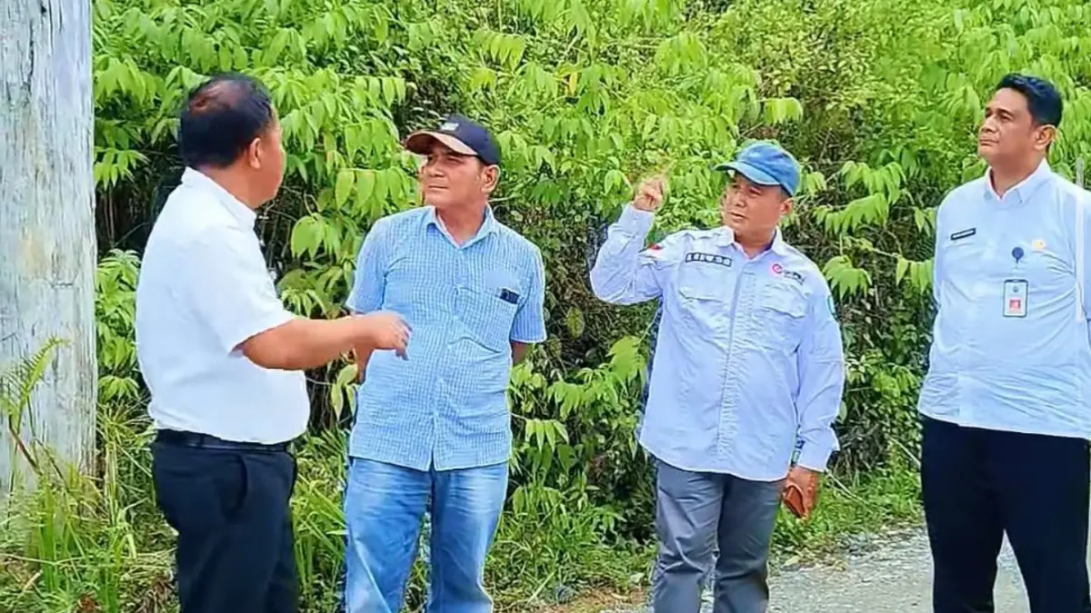 MONEV : Wabup Bulungan Kilat, dalam sesi Monev di Tanjung Palas Timur.
(Taslee/Radar Tarakan)