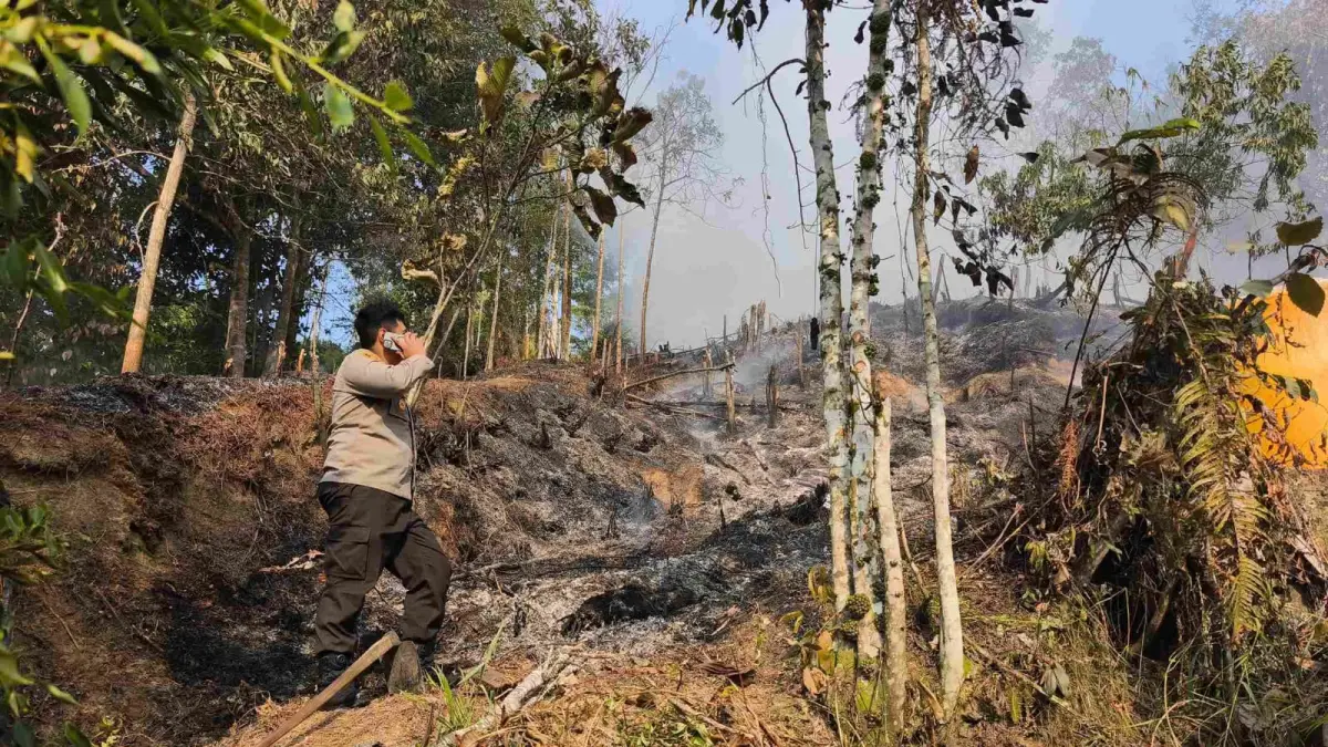 KARHUTLA &nbsp;: Polres Tarakan &nbsp;mendalami dugaan karhutla yang dilakukan secara sengaja untuk kepentingan pembersihan lahan di Kota Tarakan.