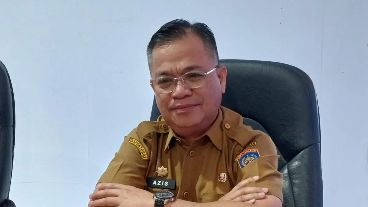 Sekda Kota Tarakan Abdul Azis Hasan. AGUS DIAN ZAKARIA/RADAR TARAKAN