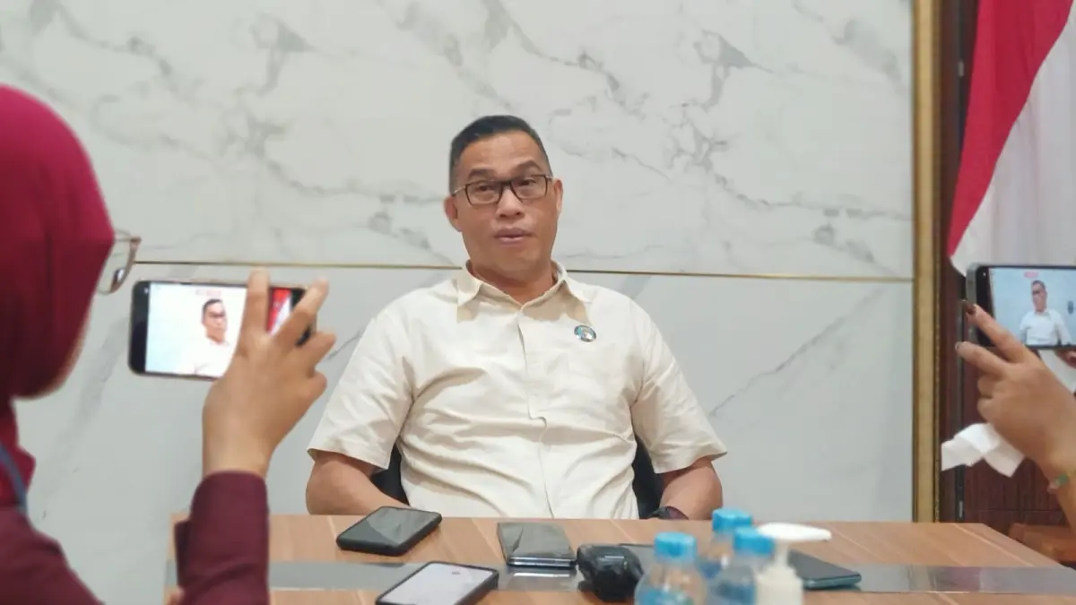Kepala BNNK Tarakan Evon Meternik. AGUS DIAN ZAKARIA/RADAR TARAKAN