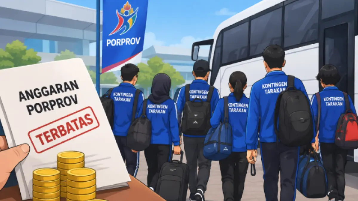 Anggaran untuk Porprov Terbatas, Enam Cabor Kontingen Tarakan Berangkat Secara Mandiri