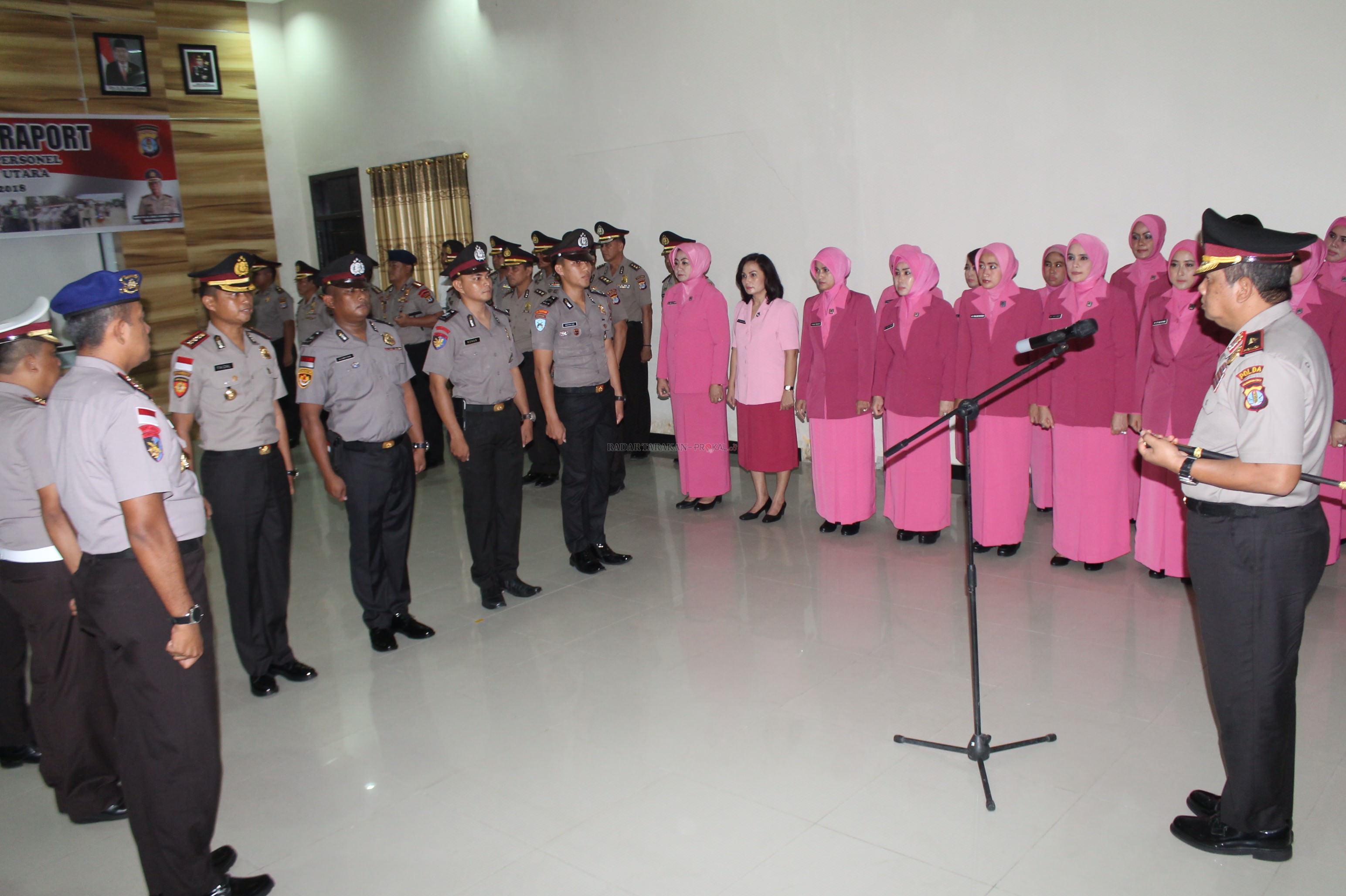 sepuluh-pamen-polda-kaltara-naik-pangkat