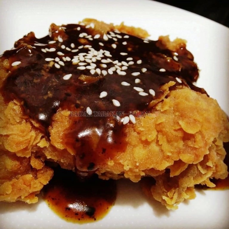 ayam-crispy-saus-black-pepper