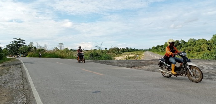 INFRASTRUKTUR: Kawasan KBM Tanjung Selor yang rencananya akan menjadi tempat pembangunan gedung DPRD Kaltara./IWAN KURNIAWAN/RADAR KALTARA