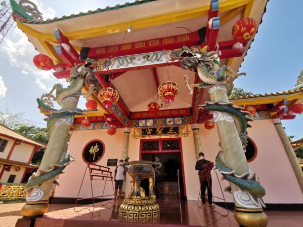 RIKO ADITYA/RADAR TARAKAN RUMAH IBADAH: Klenteng Tri Dharma San Sen Kong telah menjadi rumah ibadah agama Konghucu, Buddha dan Taoisme selama bertahun-tahun.