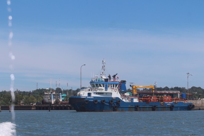 PERINGATAN : BMKG Tanjung Harapan, Tanjung Selor mengingatkan akan risiko tinggi keselamatan pelayaran di wilayah perairan Kaltara.FOTO:RACHMAD RHOMADHANI/RADAR KALTARA