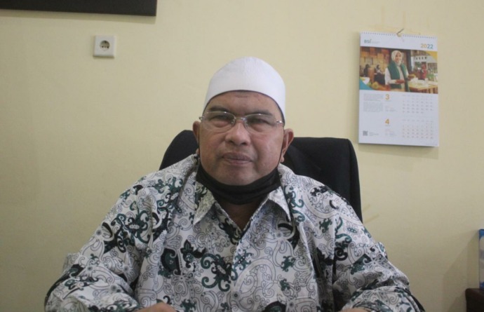 Kepala Kantor Kemenag Tarakan, H. Muhammad Shaberah. (AGUS DIAN ZAKARIA/RADAR TARAKAN)