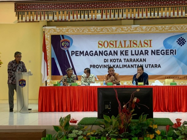 ADA SYARAT: sosialisasi magang ke Jepang yang diselenggarakan di Gedung Serbaguna Pemkot Tarakan, Sabtu (23/7).(Foto: Yedidah Pakondo/Radar Tarakan)