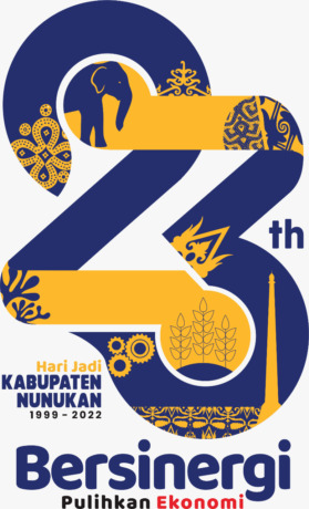DIPILIH: Logo buatan Ramli, salah satu peserta lomba desain logo hari jadi Nunukan, menjadi yang terbaik dan memenangkan lomba. FOTO: DOKUMENTASI PEMKAB NUNUKAN