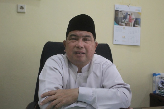 (AGUS DIAN ZAKARIA/RADAR TARAKAN)  H. M Shaberah Kepala Kantor Kemenag Tarakan