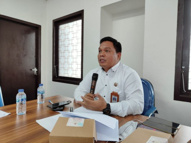 (YEDIDAH PAKONDO//RADAR TARAKAN) Harianto Baan Kepala BPOM Tarakan,