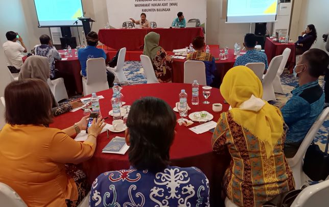(IWAN KURNIAWAN/RADAR KALTARA)  USULAN: Pemkab Bulungan terus mengakomodir keberadaan MHA sebagai bentuk aplikasi dari Perda 12/2016 tentang Penyelenggaraan, Pengakuan dan Perlindungan MHA.