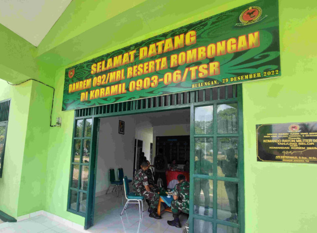 PIJAI PASARIJA/RADAR KALTARA USULKAN NAIK STATUS: Kenaikkan status Koramil 0903-06/Tanjung Selor akan dikaji tahun depan.