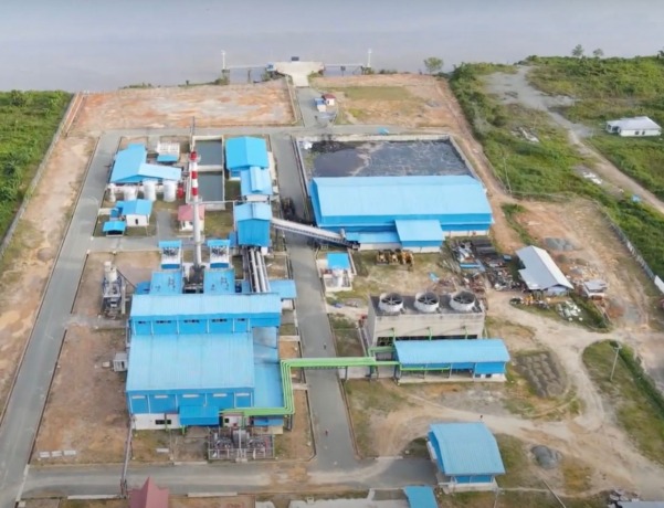 SEGERA BEROPERTASI: Kondisi PLTU yang dibangun di Kabupaten Malinau saat ini.(PLN untuk Radar Tarakan)