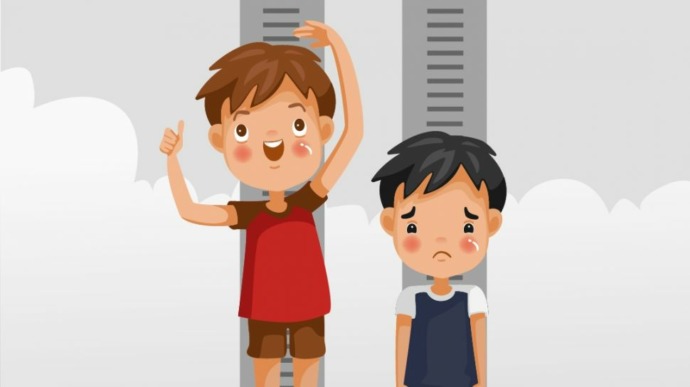 Ilustrasi stunting.