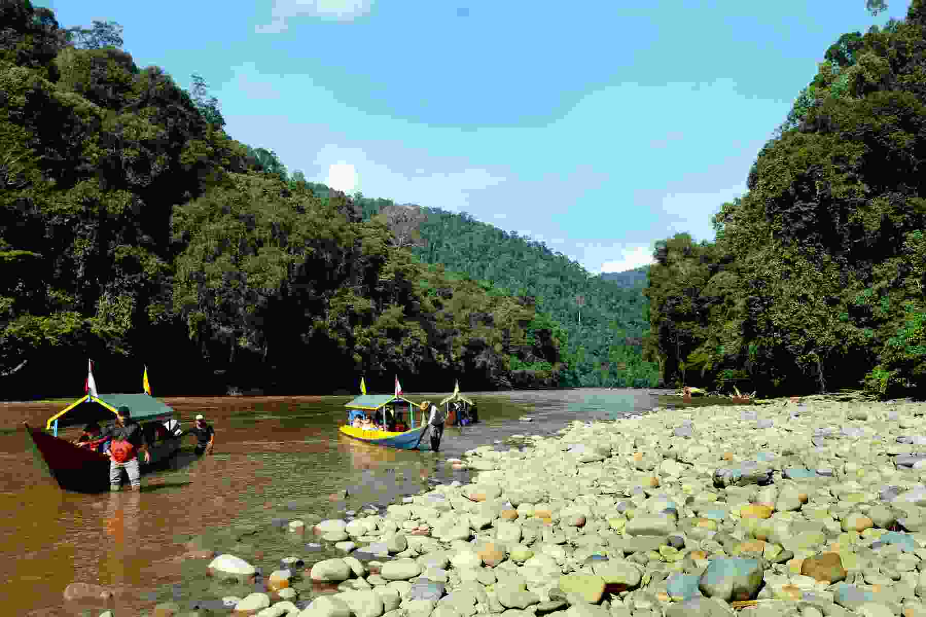 SUMBER ENERGI TERBARUKAN: Lokasi rencana pembangunan PLTA Mentarang Induk di Malinau, Kaltara.  RADAR KALTARA