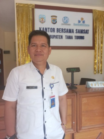 Kepala UPTD Bapenda Kalatara di Tana Tidung, Jefri