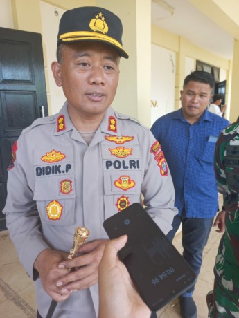 Kapolres Tana Tidung, AKBP Didik Purwanto, S.I.K