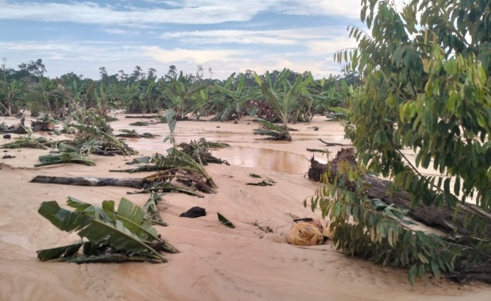 SEOLAH DIABAIKAN : Dugaan pencemaran yanag terjadi di Bunyu seolah diabaikan, dimana warga berharap ada tindak lanjut untuk menyelesaikan persoalan tersebut.