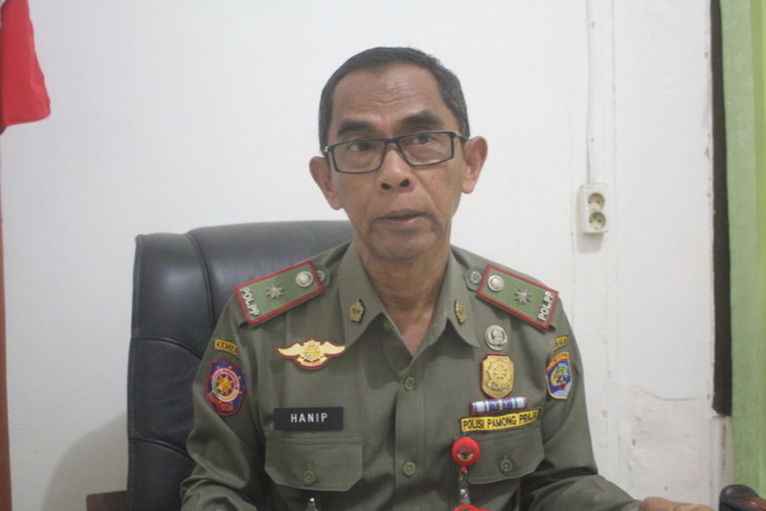 YEDIDAH PAKONDO/RADAR TARAKAN     Mantan Kepala Satpol PP dan PMK Tarakan, Hanip Matiksan.