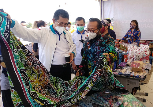 RADAR KALTARA POTENSI: Batik menjadi salah satu produk unggulan daerah yang menjadi fokus dari sisi pembangunan di tahun 2024.