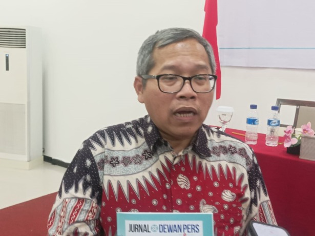 FOTO: AGUS DIAN ZAKARIA/RADAR TARAKAN  Paulus Tri Agung Kristanto Anggota Dewan Pers