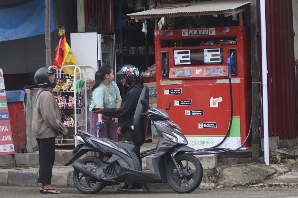 KP  TAK PENUHI SYARAT: Izin niaga yang dimiliki SPBU tidak bisa ditransfer ke pom mini. Pom mini sulit menjadi lembaga penyalur BBM karena dari sisi keamanan atau safety tidak memenuhi syarat.