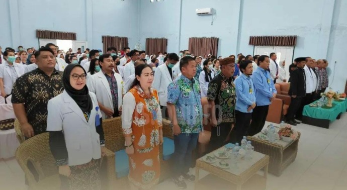 Radar Tarakan// Saat Pembukaan kegiatan Akreditasi RSUD Malinau