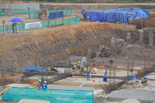 KP  TAK BISA SEMBARANGAN: Pembangunan infrastruktur di ibu kota negara baru harus mengikuti panduan yang telah disusun Otorita IKN. Termasuk dalam hal penerapan teknologi.