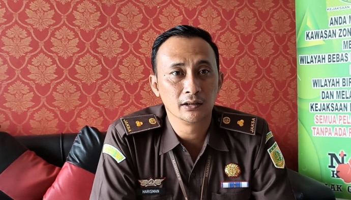 FOTO: ELIAZAR/RARAR TARAKAN Harismand Kasi Intel Kejari Tarakan