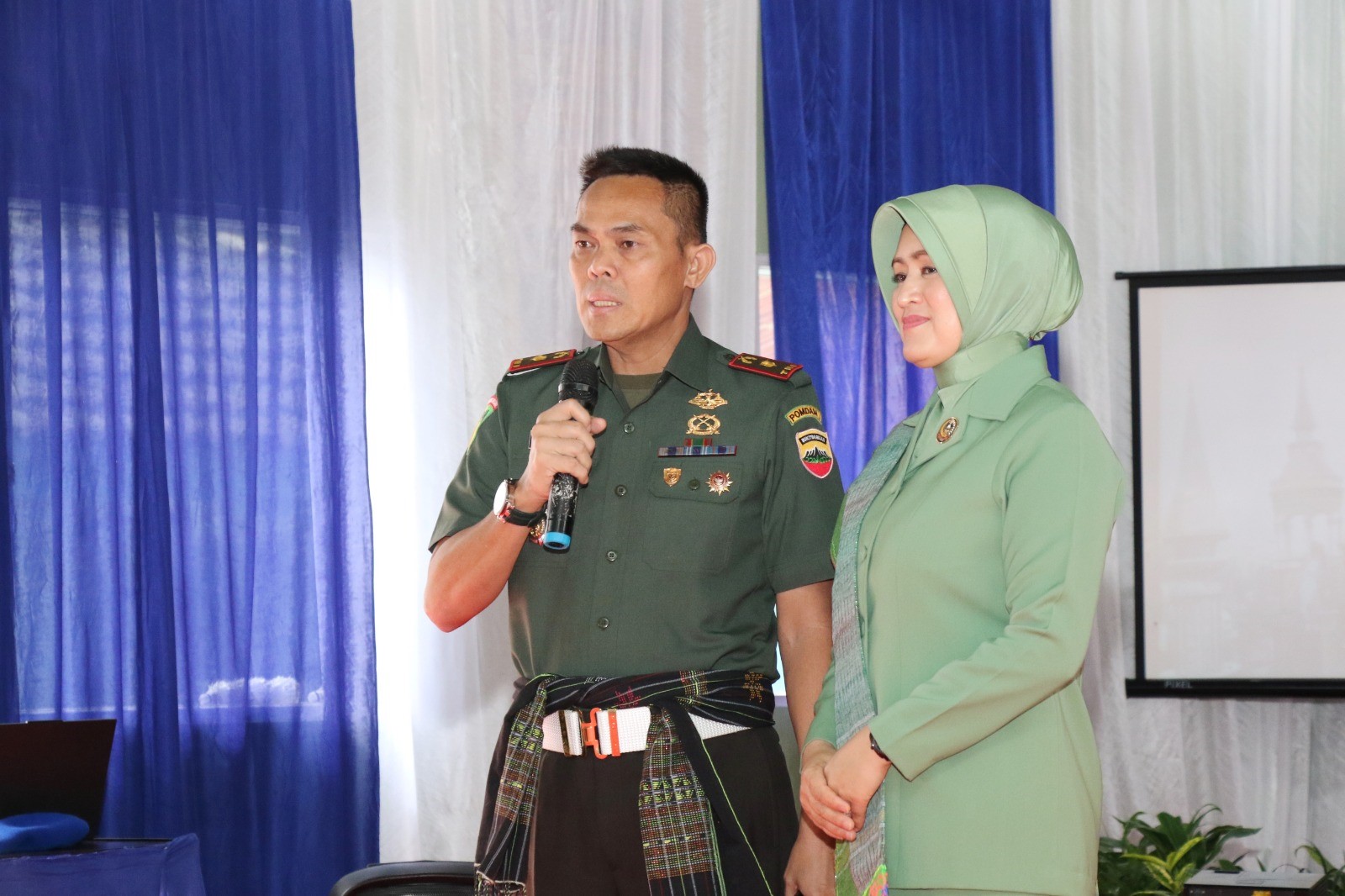 Mayor CPM Irawan, Dandenpom I/1 Pematang Siantar yang baru.