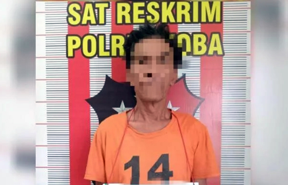 Tersangka pencuri truk diringkus Polres Toba.