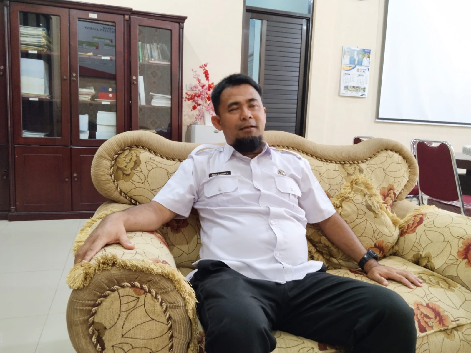 Sekretaris Inspektorat Asahan Abdul Rahman.