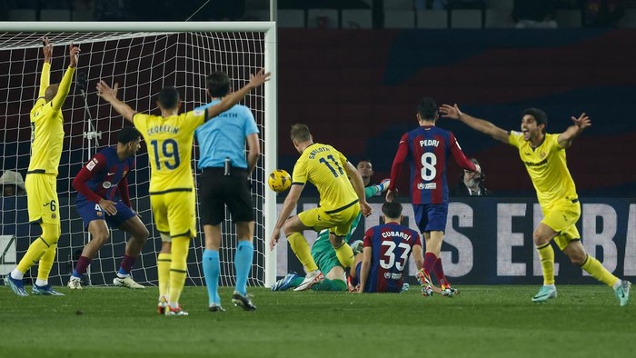 Barcelona vs Villareal.