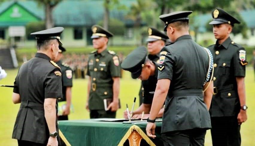 Penutupan Dikmaba TNI AD TA 2023 di Rindam 1/Bukit Barisan.