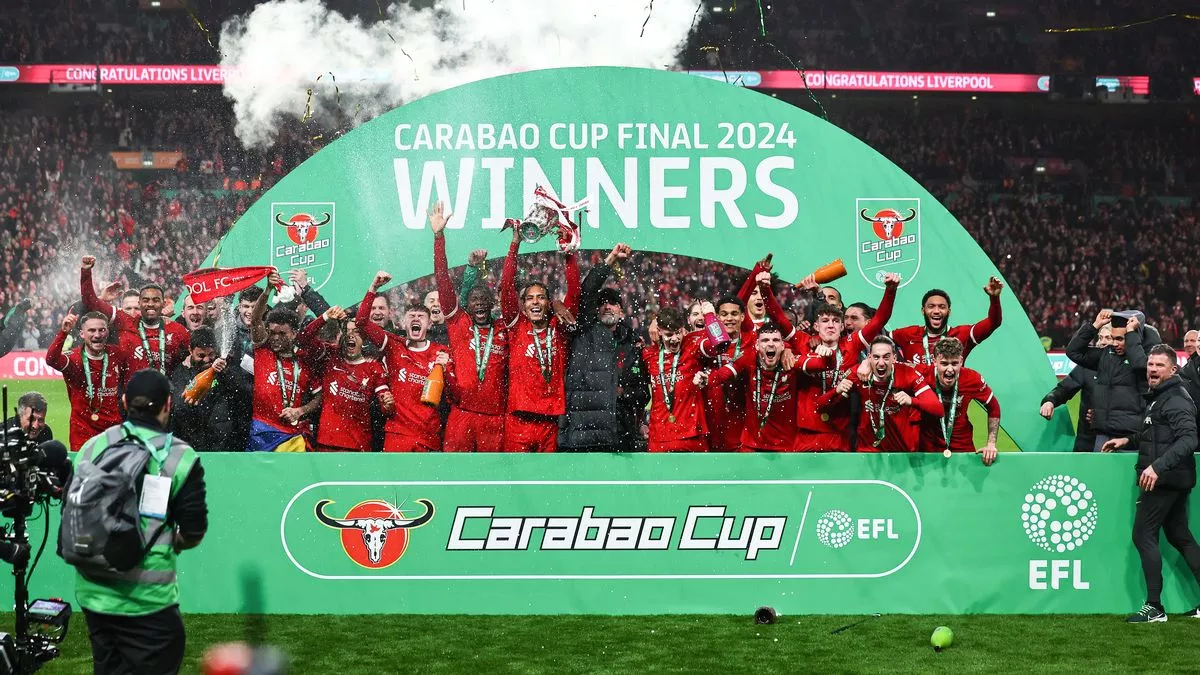 Final Carabao Cup juga dikenal dengan Piala Liga Inggris-- antara Chelsea vs Liverpool digelar di Wembley, Minggu (25/2/2024) malam WIB.
