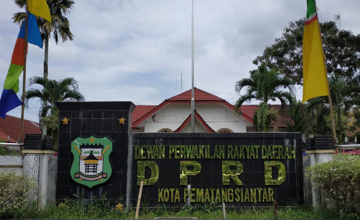 Kantor DPRD Kota Pematang Siantar.