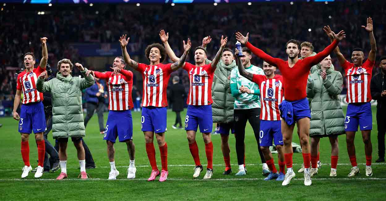Atletico vs Inter berlangsung di Stadion Wanda Metropolitano pada leg kedua babak 16 besar Liga Champions, Kamis (14/3/2204) dini hari WIB.