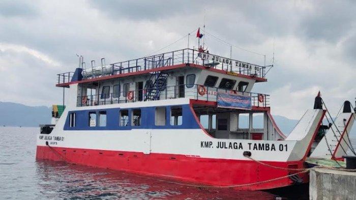 Kapal Motor Penumpang (KMP) Julaga Tamba 01 milik perusahaan PT. Julaga Sakti Utama, dinilai telah layak berlayar.