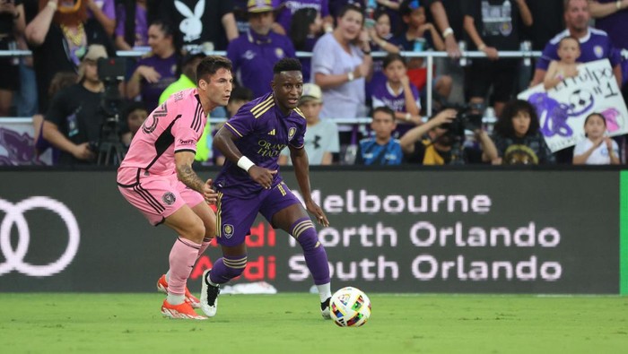 Orlando City vs Inter Miami berlangsung di Inter&Co Stadium, Kamis (16/5/2024) pagi WIB. Lionel Messi absen memperkuat Inter Miami karena cedera.