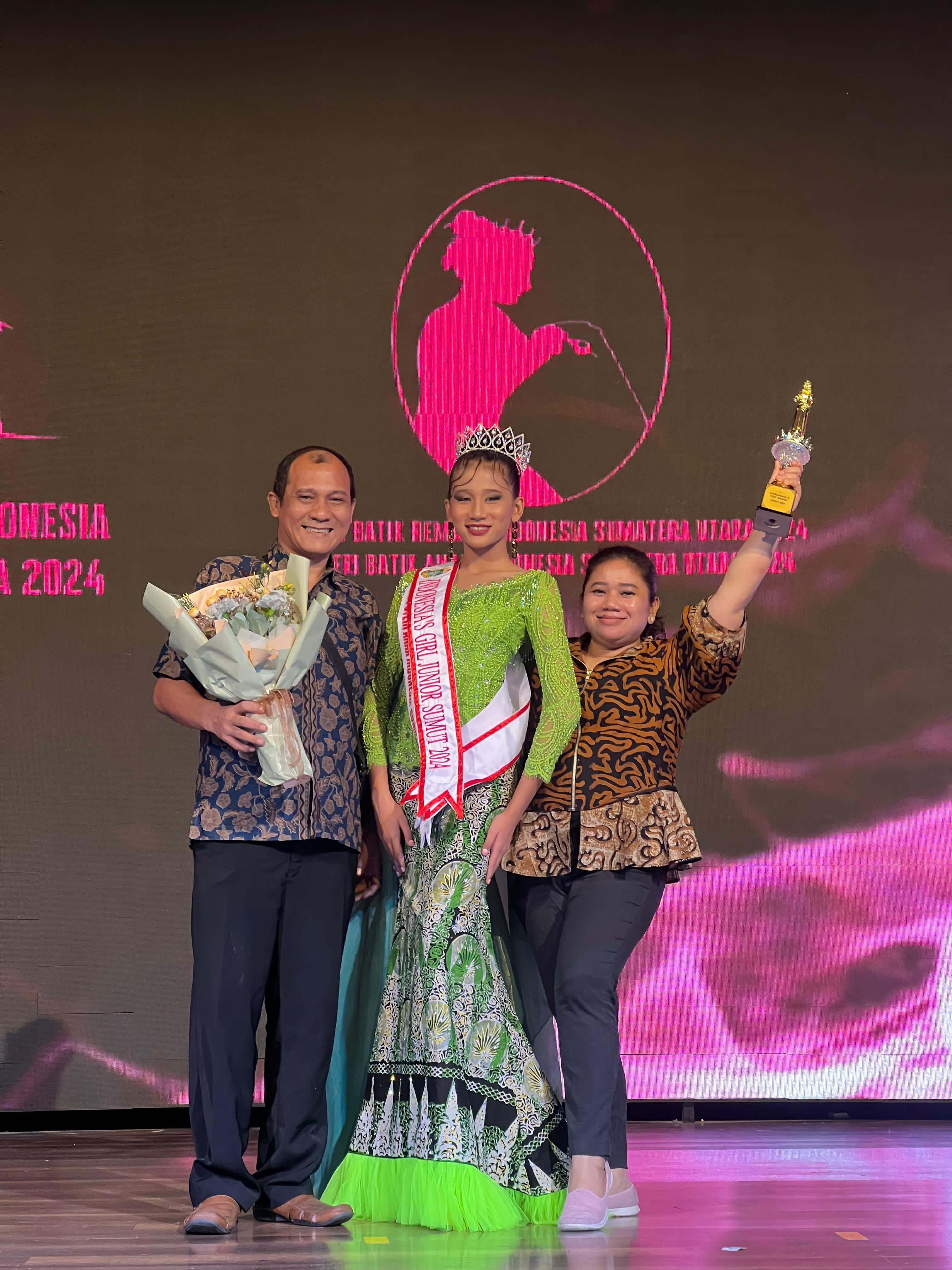 Exa Purnama Sinambela  menyabet gelar Winner Indonesia