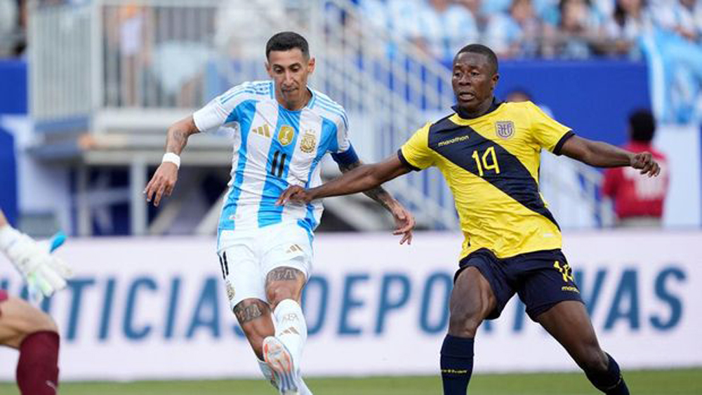 Pada pertandingan ujicoba di Soldier Field, Chicago, Senin (10/6/2024) pagi WIB, Argentina memainkan sejumlah penggawa pelapisnya.